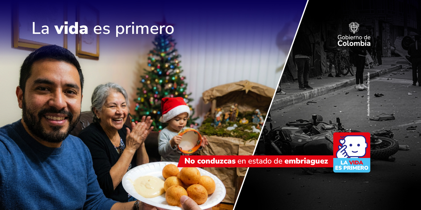 En esta Navidad, que no falte nadie: ANSV y Ministerio de Transporte refuerzan el mensaje de seguridad vial en el país