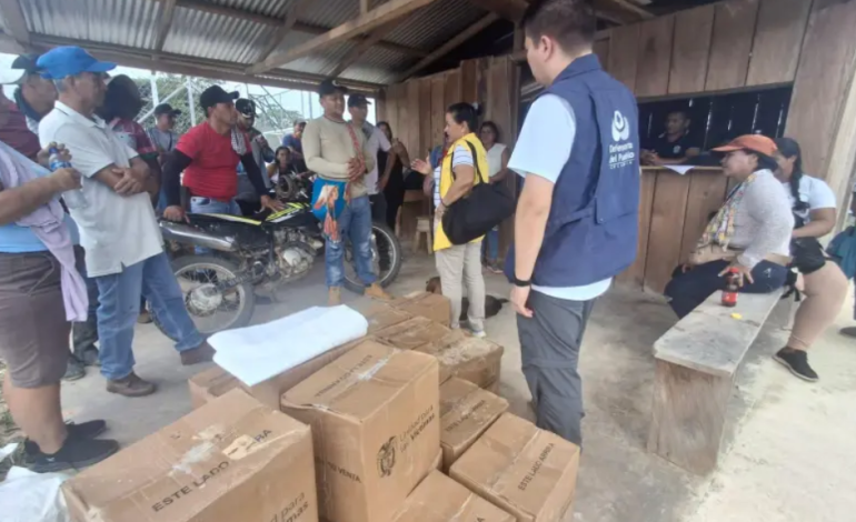 Despachan siete toneladas de asistencia humanitaria a familias atrapadas por el conflicto en Remedios